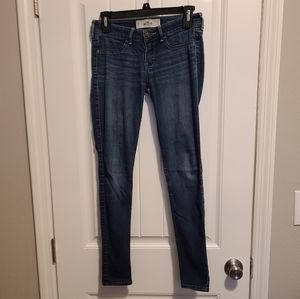 Hollister Blue Jeans Sz 25 W, 29 L Exc Cond!!